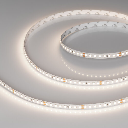Светодиодная лента RT-A160-8mm 24V Day4000 (12 W/m, IP20, 2835, 50m) (Arlight, высок.эфф.150 лм/Вт) 024552(2) - фото