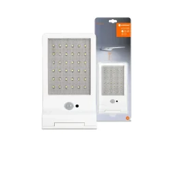 Уличный ночник | 3W/4000K IP44 (Свет/Движение) Белый | - LEDVANCE DoorLED Solar Sensor