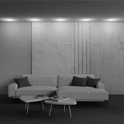 Встраиваемый светильник Nude 4000K 12Вт 180° (Белый)