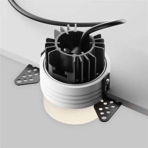 Встраиваемый светильник Nude 4000K 12Вт 180° (Белый) - фото 4