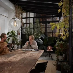 Светильник подвесной 1*Е27 | Дымчато-серый | 1906 BUBBLE PENDANT 300X1570 | - LEDVANCE