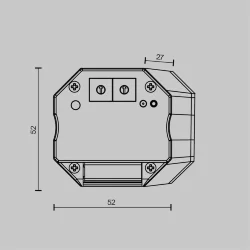 Диммер DALI 4 адреса (Белый)
