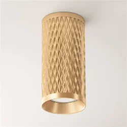 Потолочный светильник Focus Design GU10 1x10Вт (Матовое Золото)