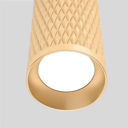 Потолочный светильник Focus Design GU10 1x10Вт (Матовое Золото) - фото 7