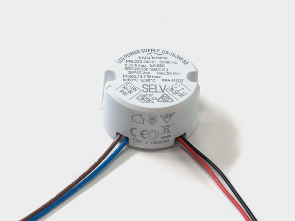 Драйвер для светильников VILLY, 15 Вт, CS-15-350 SB. Фото 2