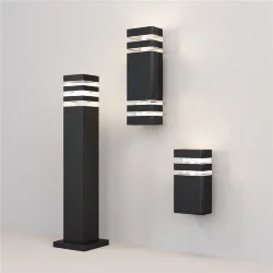 Ландшафтный светильник Unter den Linden E27х1 60Вт IP 54 (Черный)