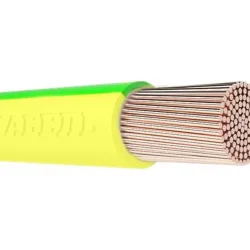 Провод ПуГПнг(А)-HF 1х2.5 450/750В Ж/З (бухта) (м) Технокабель 00-00149592