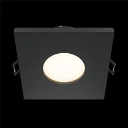 Встраиваемый светильник Stark GU10 1x10Вт IP 65 (Черный)