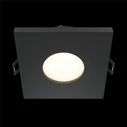 Встраиваемый светильник Абсолют / Stark 1*GU10 10 Вт IP 65 (Черный) DL083-01-GU10-SQ-B