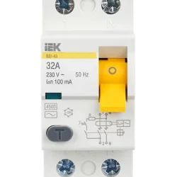 Выключатель дифференциального тока (УЗО) 2п 32А 100мА тип AC ВД1-63 KARAT IEK MDV10-2-032-100