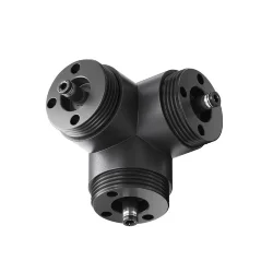 T-образный вертикальный коннектор для системы Shelf без ввода питания (Черный)