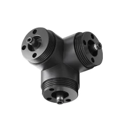 T-образный вертикальный коннектор для системы Shelf без ввода питания (Черный) CA016TC-B