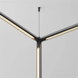 T-образный вертикальный коннектор для системы Shelf без ввода питания (Черный) CA016TC-B