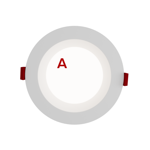 Светильник WOLTA PRO ДАУНЛАЙТ Ra90 ДВО06-17-051-4К-90 с БАП ЕМ3 Матовый - фото 1.