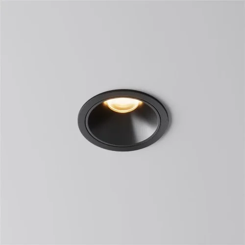 Встраиваемый светильник Альфа / Alfa LED 10 Вт 2700 К 60° (Черный) DL043-01-10W2.7K-RD-B - фото 6