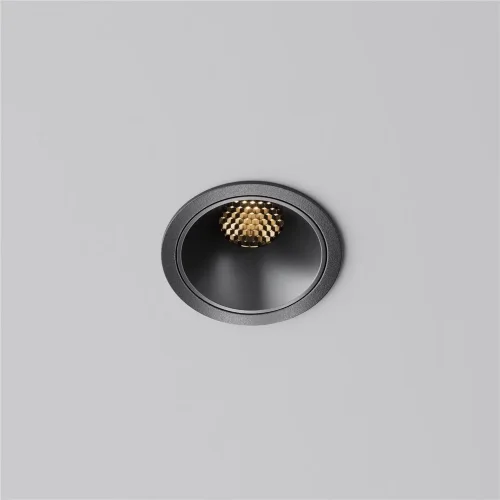Встраиваемый светильник Альфа / Alfa LED 10 Вт 2700 К 60° (Черный) DL043-01-10W2.7K-RD-B - фото 12