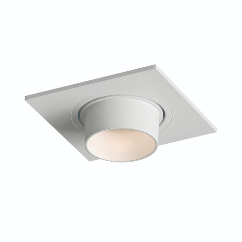 DK3121-WH Встраиваемый светильник, IP20, до 15 Вт, LED, GU5,3, белый, пластик. Фото 4