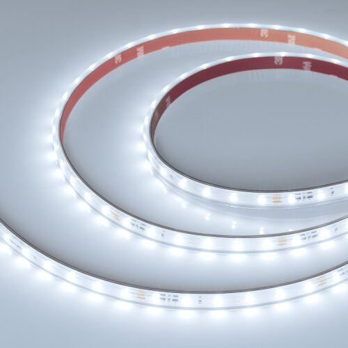 Светодиодная лента герметичная IC-PS-A60-10mm 24V White6000 (4.8 W/m, IP67, 2835, 10m) (Arlight, стабилизированная) - фото 1