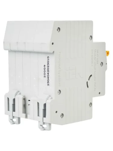 Выключатель автоматический модульный 3п C 10А 6кА ВА47-60M KARAT IEK MVA31-3-010-C - фото 3