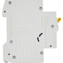 Выключатель автоматический модульный 3п C 10А 6кА ВА47-60M KARAT IEK MVA31-3-010-C