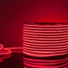 Светодиодный гибкий неон 220 В 9.6 Вт/м 120 Led/м 2835 IP67, односторонний красный, 50 м Гибкий неон 220V 9,6W 120Led 2835 IP67 односторонний красный, 50м - фото