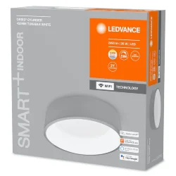 Светильник светодиодный потолочный с управлением по Wi-Fi 26W/3000-6500K Серый - LEDVANCE SMART+