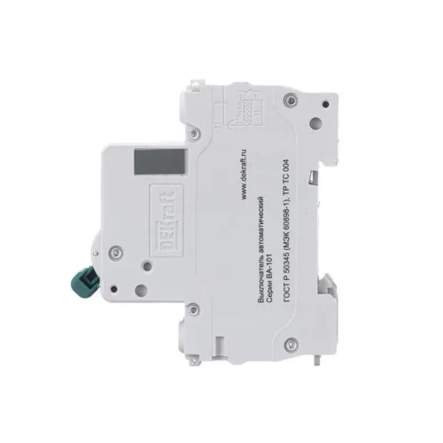Выключатель автоматический модульный 2п C 25А 4.5кА ВА-101 DEKraft 11068DEK - фото 3