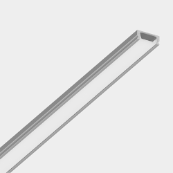 'Алюминиевый профиль SF-1506, накладной П-образный 3м, SF-1506-3MT 031953