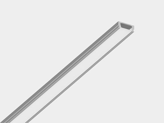 'Алюминиевый профиль SF-1506, накладной П-образный 3м, SF-1506-3MT - фото
