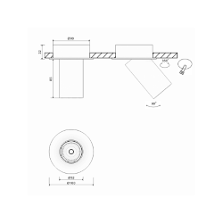 'Дефлектор сменный для светильников VILLY, Черный, VL-DFL-BL 003424