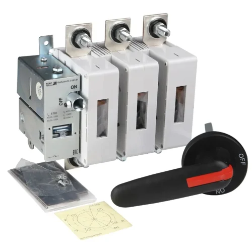 Выключатель нагрузки 3п 630А OptiSwitch DI-3-630-3P КЭАЗ 274890 - фото 2