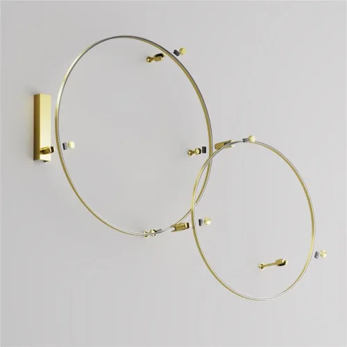 Шинопровод круглый 650 мм Flarity латунь (Латунь) - фото 5