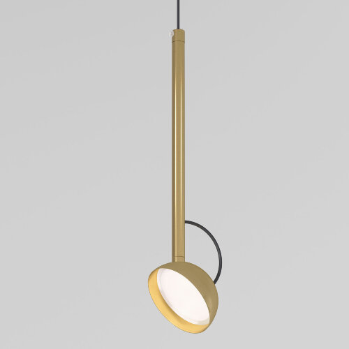 Светильник подвесной светодиодный Join 7W 4000K латунь - фото 1