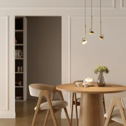 Светильник подвесной светодиодный Join 7W 4000K латунь 50313 LED (068618)