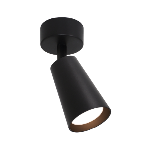 Светильник WOLTA WSL-GU10/S11BL под лампу GU10 Черный CONO - фото 6.