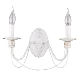 Серия светильников в классическом стиле. Подсвечники и основание для крепления рожков выполнены в виде катушек, обвитых веревкой. Серия имеет два цвета - белый с золотом и коричневый. (Белый с Золотом)