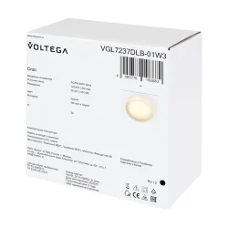 Встраиваемый светильник VGL7237DLB-01W3 - GX53x1 (Белый) VGL7237DLB-01W3