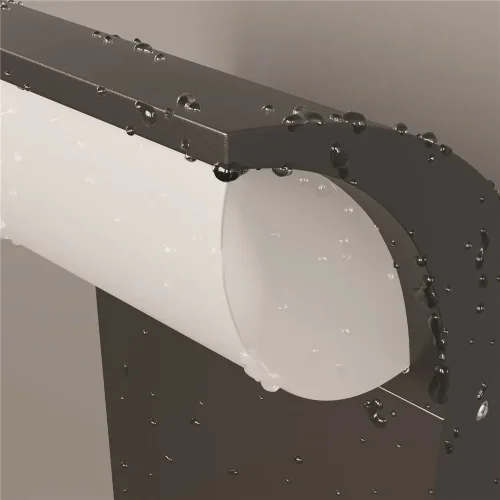 Настенный светильник (бра) Stock 3000K 7Вт IP 65 (Графит) - фото 7