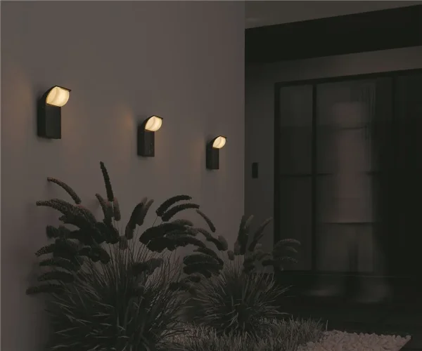 Настенный светильник (бра) Stock 3000K 7Вт IP 65 (Графит) - фото 9