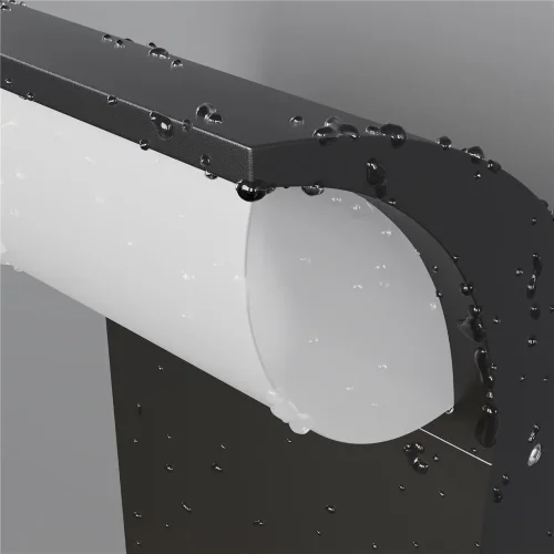 Настенный светильник (бра) Stock 3000K 7Вт IP 65 (Графит) - фото 18