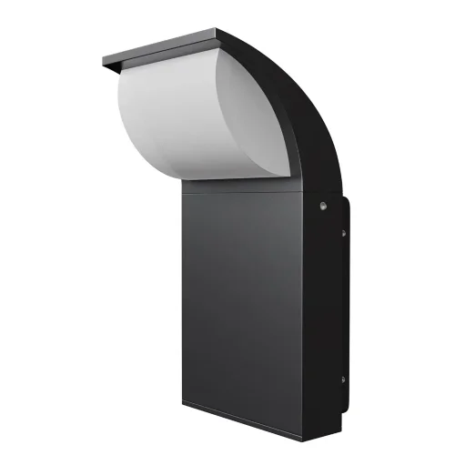 Настенный светильник (бра) Сток / Stock 3000K 7Вт IP 65 (Графит) O446WL-L7GF3K - фото