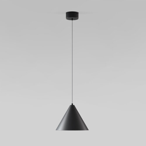 Светильник подвесной светодиодный Conus 16W 4000K черный - фото 1