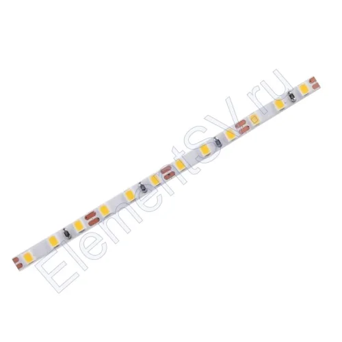 Светодиодная лента LUX class, 2835, 120led/m, warm white, 12V, 12W/m, шлейф 4мм, IP20, A59 - фото.