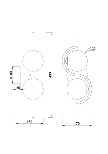 Плавные симметричные контуры создают визуально легкий и гармоничный облик серии. Символика «инь-ян» и трендовый силуэт сферы – образа бесконечности – наполняют дизайн метафорическим смыслом. Минималистичная металлическая арматура окрашена в цвет латуни. С