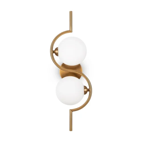 Плавные симметричные контуры создают визуально легкий и гармоничный облик серии. Символика «инь-ян» и трендовый силуэт сферы – образа бесконечности – наполняют дизайн метафорическим смыслом. Минималистичная металлическая арматура окрашена в цвет латуни. С