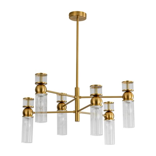 Люстра «LUMION» 8276/6, серия: DENVER (крепление на планке). Фото 1.