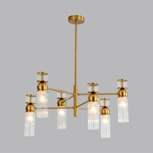 Люстра «LUMION» 8276/6, серия: DENVER (крепление на планке). Фото 2.