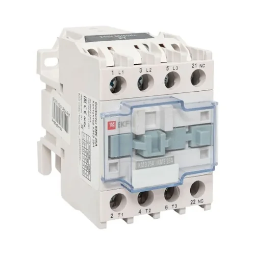 Контактор КМЭ 25А кат. 220В AC 1НЗ EKF ctr-s-25-220-nc - фото