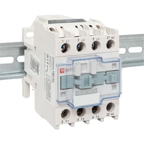 Контактор КМЭ 25А кат. 220В AC 1НЗ EKF ctr-s-25-220-nc - фото 2