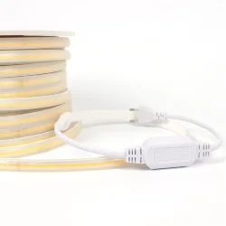 Светодиодная лента COB 280 chip/m, 220V, 15W/m, day white, IP68, 280DW